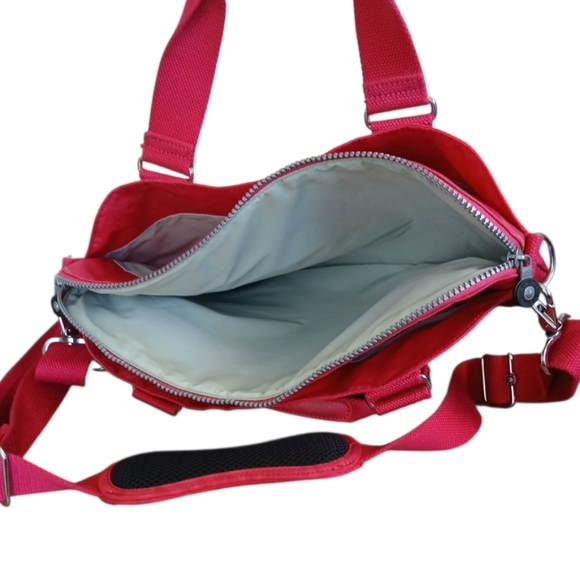 Kipling 15" DigiFly Shoulder Laptop Bag with Detachable Strap & Silver Hardware - Picture 16 of 16